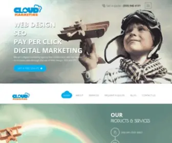 Cloud1Marketing.com(Digital Marketing Agency specializing in SEO) Screenshot