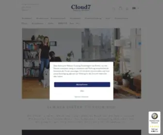 Cloud7.de(Exklusive Designer Produkte für den Hund) Screenshot