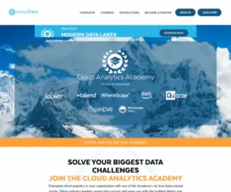 Cloudanalyticsacademy.com(Data Cloud Academy) Screenshot