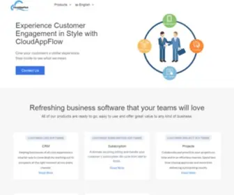Cloudappflow.com(CloudAppFlow ? CloudAppFlow) Screenshot