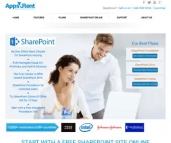 Cloudappsportal.com(Free SharePoint Hosting with Apps) Screenshot