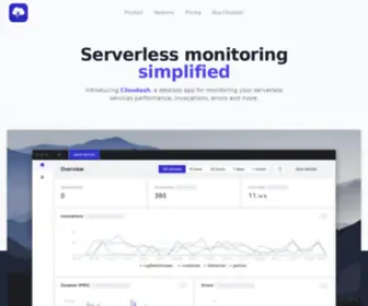 Cloudash.dev(Serverless monitoring) Screenshot