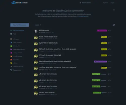 Cloudatcocks.com(cloudatcocks) Screenshot