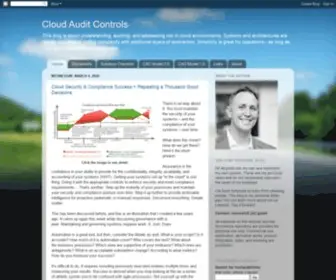 Cloudauditcontrols.com(Cloud Audit Controls) Screenshot