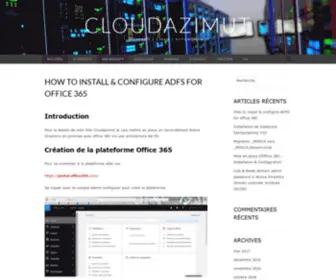 Cloudazimut.fr(Cloudazimut) Screenshot