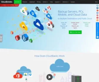 Cloudbacko.com(Backup Office 365) Screenshot