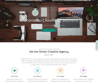 Cloudbery.com(Cloudbery Solutions is one of the leading Web Design and Development Company in Malappuram (Manjeri)) Screenshot