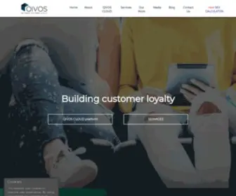 Cloudbiz.eu(QIVOS is a marketing technology agency) Screenshot