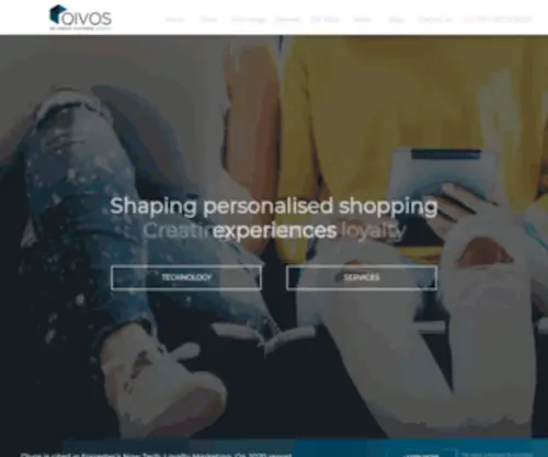 Cloudbiz.gr(Qivos is a marketing technology agency) Screenshot