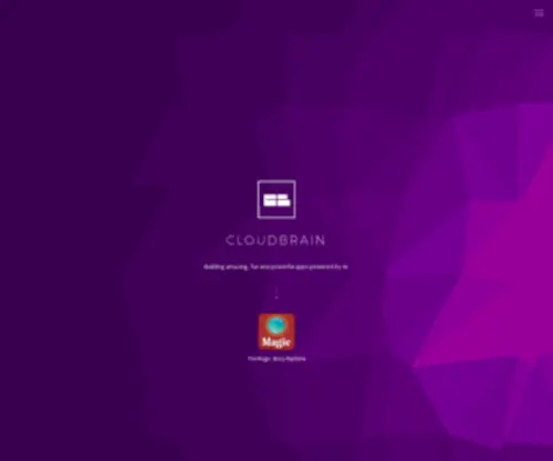 Cloudbrain.com(A ready) Screenshot