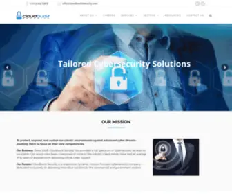 Cloudburstsecurity.com(Custom solutions) Screenshot