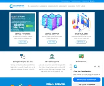 Cloudcentos.com(Trang chủ) Screenshot