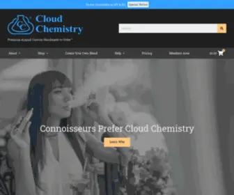 Cloudchemistryvapor.com(Cloud Chemistry) Screenshot