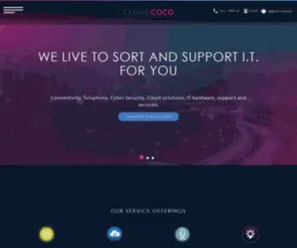 Cloudcoco.co.uk(Top UK IT Support Provider) Screenshot