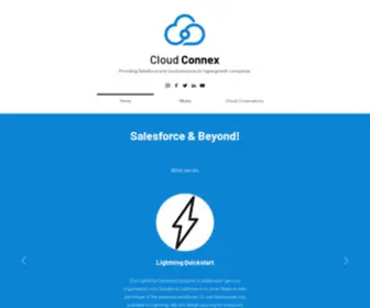 Cloudconnex.co(Salesforce Partner) Screenshot