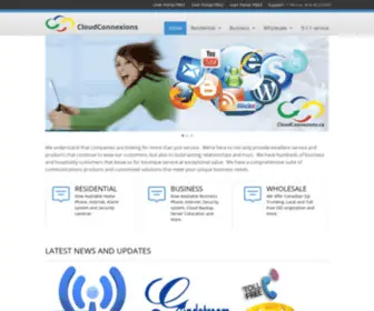 Cloudconnexions.ca(Cloud Connexions) Screenshot