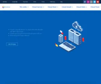 Cloudcore.vn(Tập đoàn cung cấp giải pháp Cloud hàng đầu Việt Nam) Screenshot