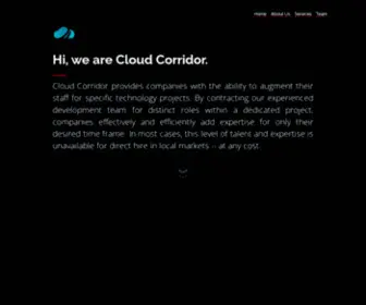 Cloudcorridor.com(Cloud Corridor) Screenshot