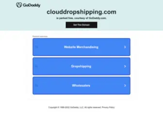 Clouddropshipping.com(Cloud) Screenshot