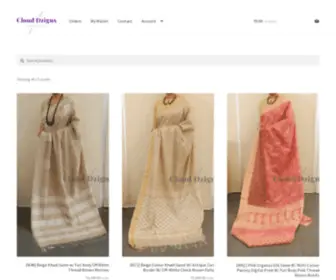 Clouddzigns.com(Designer Sarees by Jabeen Shafeek) Screenshot