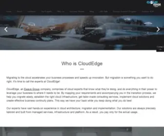 Cloudedge.co.il(Migrating to the cloud accelerates your business processes and speeds up innovation. But migration) Screenshot