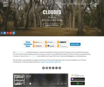 Cloudedmysteries.com(Clouded Podcast) Screenshot