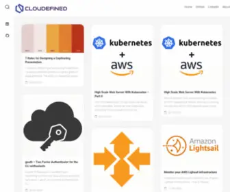 Cloudefined.com(Cloud, the easy way) Screenshot