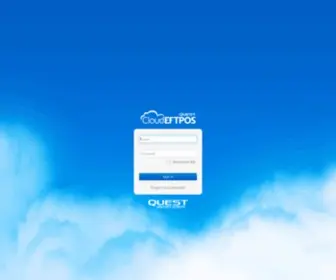 Cloudeftpos.com(Log On) Screenshot