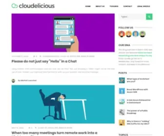 Cloudelicious.net(cloudelicious) Screenshot