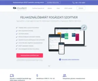 Cloudent.hu(EESZT Akkreditált Fogászati Program) Screenshot