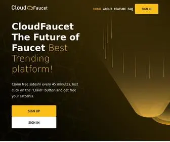 Cloudfaucet.io(The best free bitcoin) Screenshot