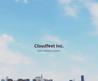 Cloudfeet.net(Cloudfeet Inc) Screenshot