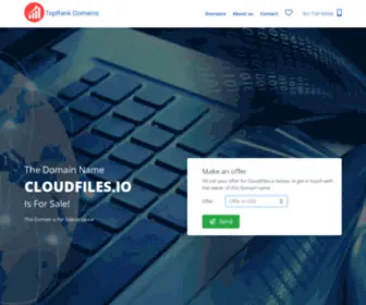 Cloudfiles.io(File Sharing Platform) Screenshot
