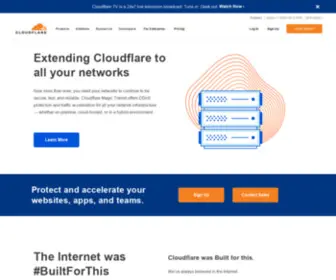 Cloudflare.us(Connect, Protect and Build Everywhere) Screenshot