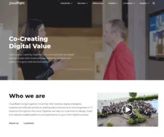 Cloudflight.io(Co-Creating Digital Value) Screenshot