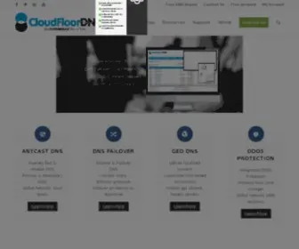 Cloudfloordns.com(CloudfloorDNS Enterprise Managed DNS) Screenshot