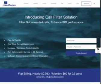 Cloudfonica.com(It's Pioneer) Screenshot