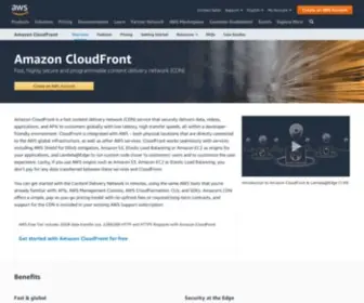 Cloudfront.com(Content Delivery Network (CDN)) Screenshot