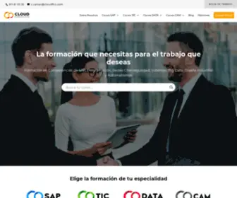 Cloudftic.com(Cloud Formación TIC) Screenshot