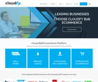 Cloudfy.com(Best-In-Class Turn-key B2B Ecommerce Software) Screenshot