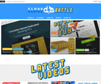 Cloudgamingbattle.com(Home of the Crossplay) Screenshot