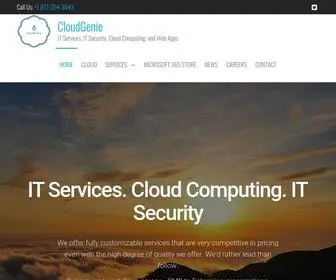 Cloudgenie.ca(IT Services) Screenshot