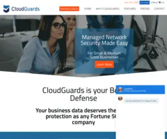 Cloudguards.com(Simplified IT Security) Screenshot