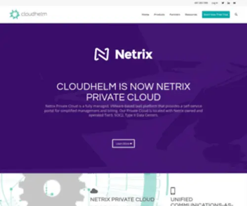 Cloudhelm.com(Cloud Solutions) Screenshot