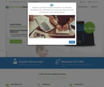 Cloudhostingmexico.com(Cloud) Screenshot