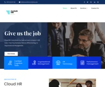 Cloudhrconsultants.com(Your hr consultants) Screenshot
