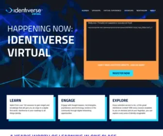 Cloudidentitysummit.com(Identiverse 2020) Screenshot
