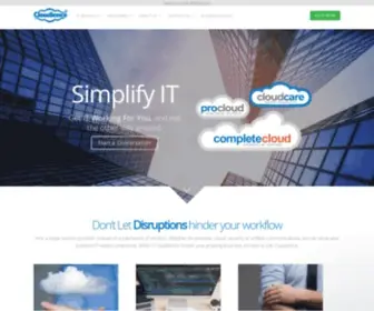 Cloudience.com(Business IT & Cloud Services) Screenshot