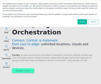 Cloudify.co(Cloudify is an open source DevOps service automation framework for all clouds) Screenshot