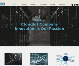 Cloudiiot.com(Solutions & Services) Screenshot